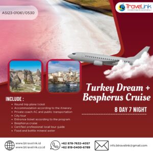 Turkey Dream + Bosphorus Cruise 8D7N