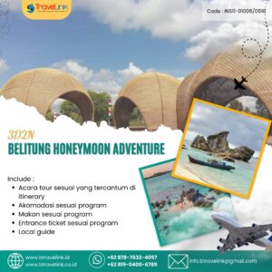 Belitung Honeymoon Adventure 3D2N