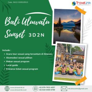 Bali Uluwatu Sunset 3D2N