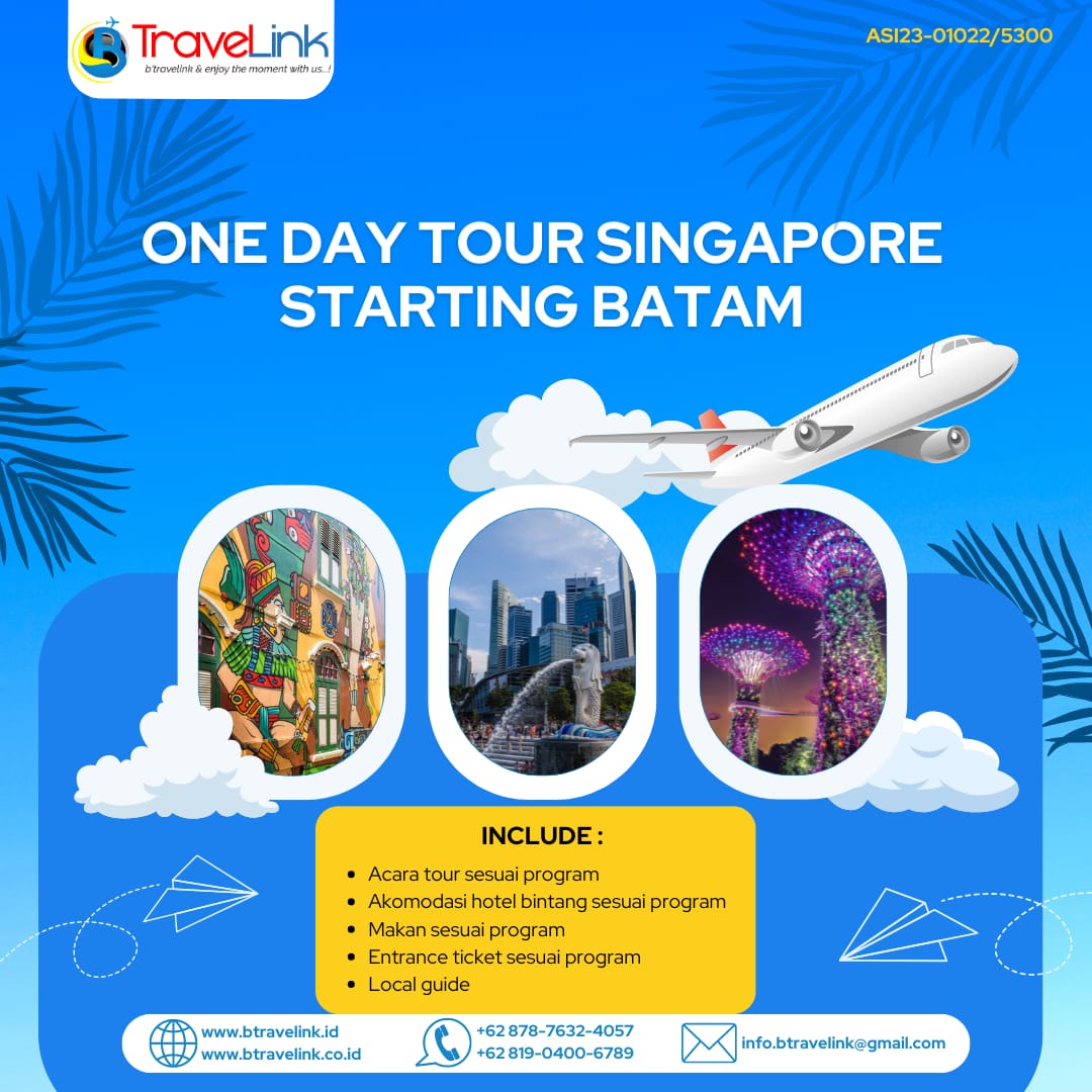 One Day Tour Singapore Starting Batam