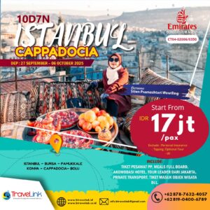10D7N Istanbul Cappodocia
